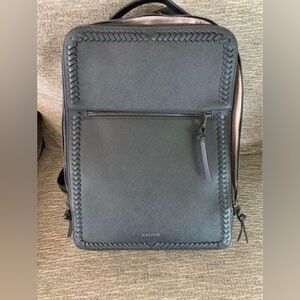 Calpak Kaya 15” Faux Leather Laptop Backpack